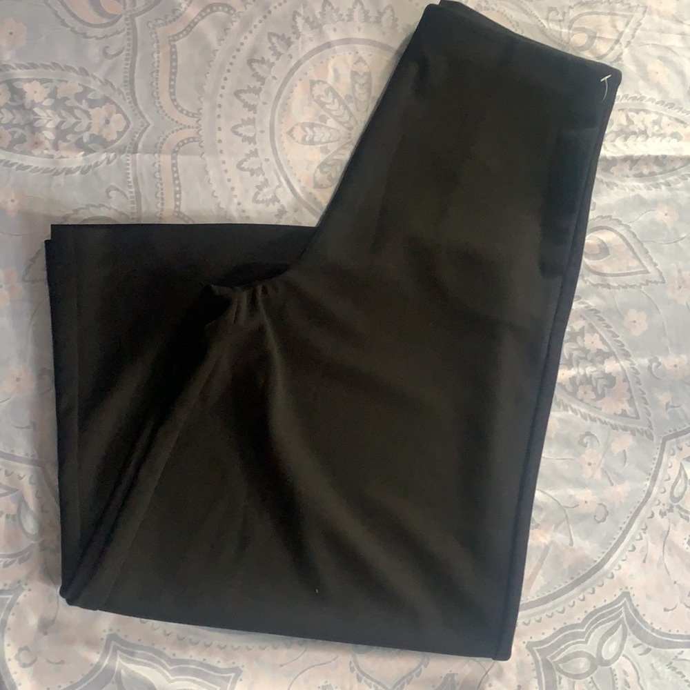 Black Wide Legged Capri pants